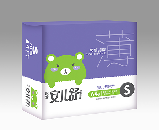 安兒舒嬰兒紙尿片S64片