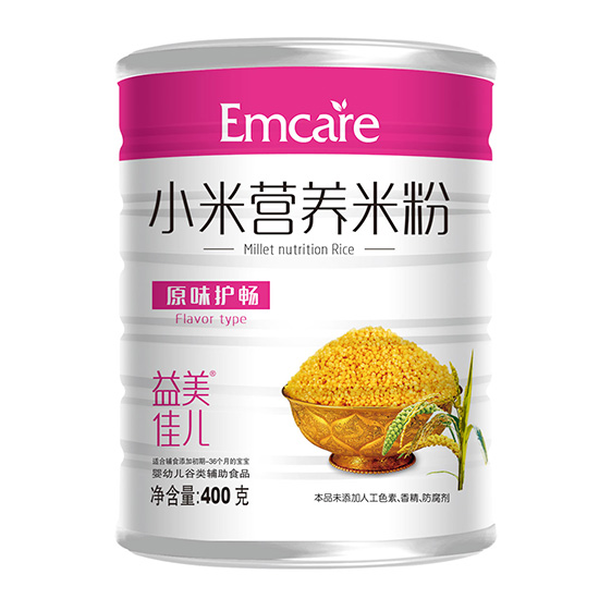 益美佳兒原味護(hù)暢小米營養(yǎng)米粉