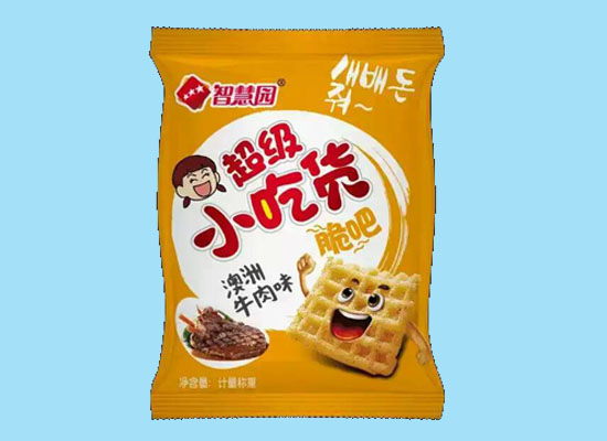智慧園超級小吃貨脆吧澳洲牛肉味