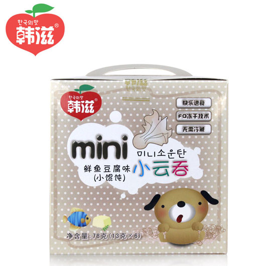 韓滋鮮魚豆腐味小云吞