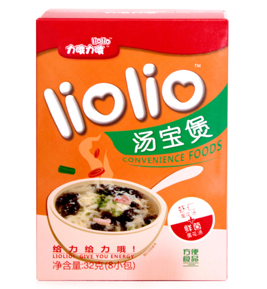 力哦力哦湯寶蝦仁+鮮菌