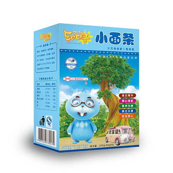 嘟噠三文魚(yú)胡蘿卜小面條