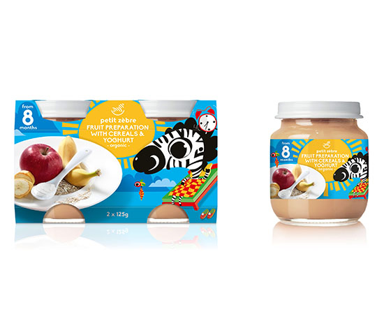 小馬斑斑水果麥片嬰兒酸奶