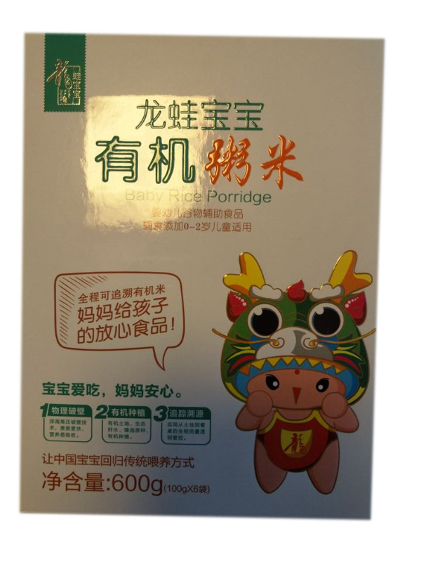 龍蛙寶寶有機(jī)粥米