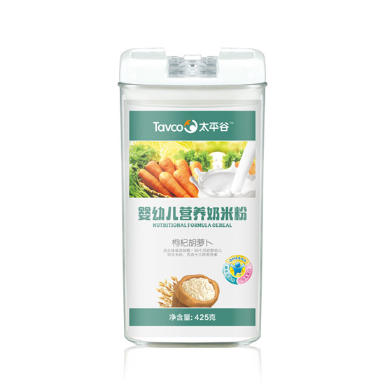 太平谷嬰幼兒營(yíng)養(yǎng)奶米粉(枸杞胡蘿卜)