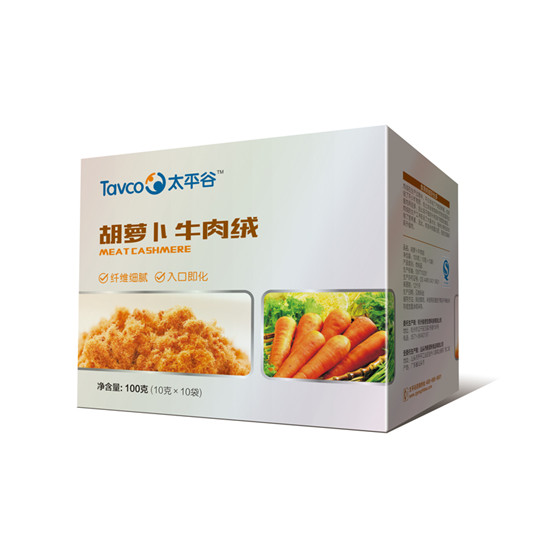 太平谷胡蘿卜牛肉絨紙盒