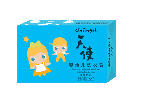 天使嬰幼兒洗衣皂-洋槐花香188g