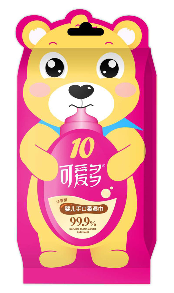 可愛(ài)多嬰兒手口柔濕巾