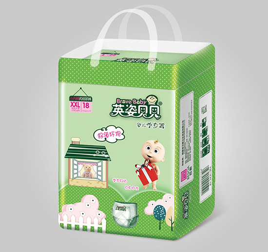 英姿貝貝(舊款)嬰兒學(xué)步褲 XXL碼18片