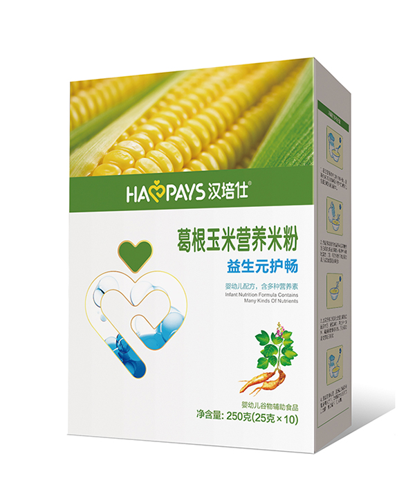 漢培仕葛根+玉米 益生元護暢營養(yǎng)米粉 盒裝