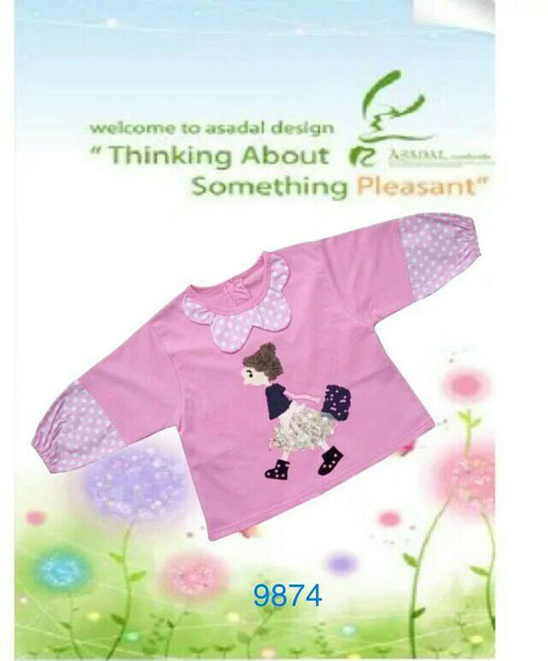 快樂(lè)小天天衛(wèi)衣 粉色 小女孩