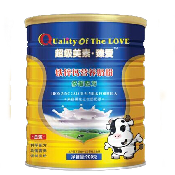 超維美素鈣鐵鋅營(yíng)養(yǎng)奶粉900克