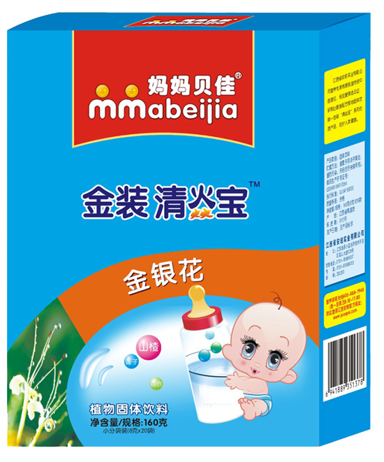 媽媽貝佳金銀花160克清焱寶盒