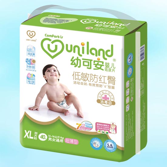 幼可安超薄嬰兒紙尿褲XL碼240入