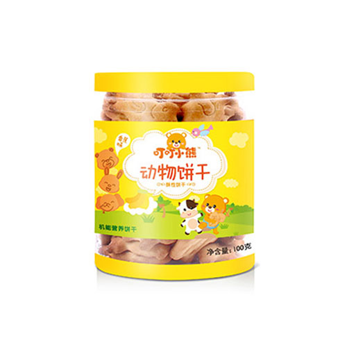 叮叮小熊動(dòng)物餅干-香蕉味