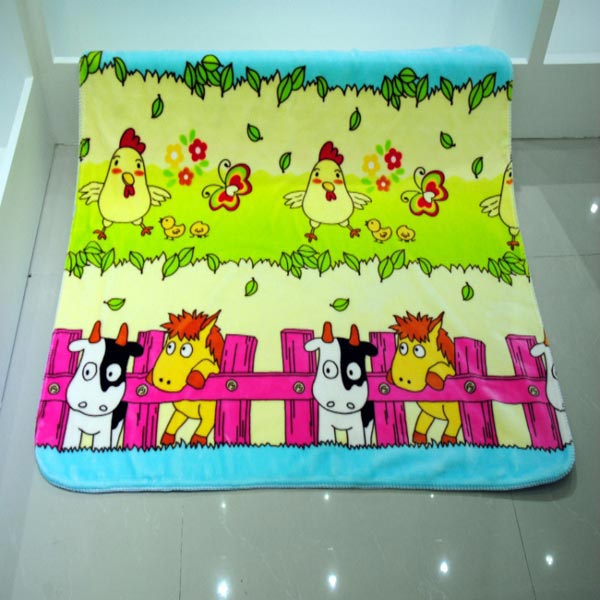 亞奧超柔云毯牧場藍色