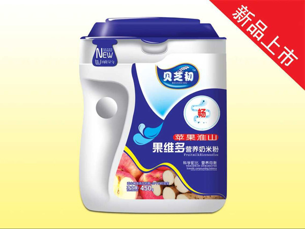 貝芝初蘋果淮山-果維多營(yíng)養(yǎng)奶米粉