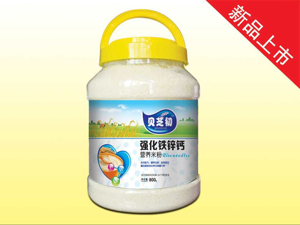 貝芝初強化鐵鋅鈣-營養(yǎng)米粉