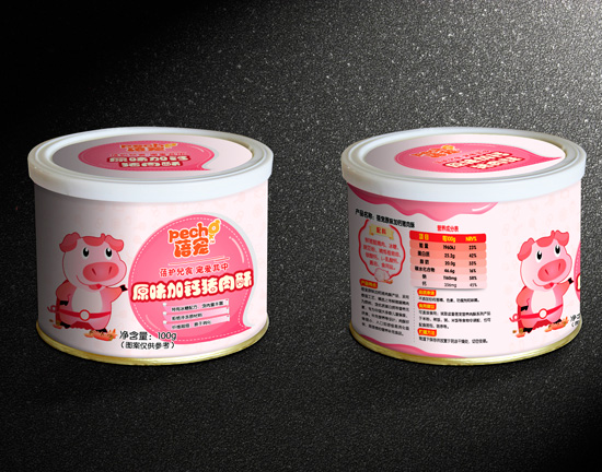 蓓寵加鈣豬肉酥