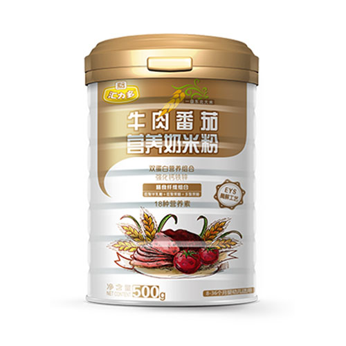圣元匯力多牛肉番茄營養(yǎng)奶米粉