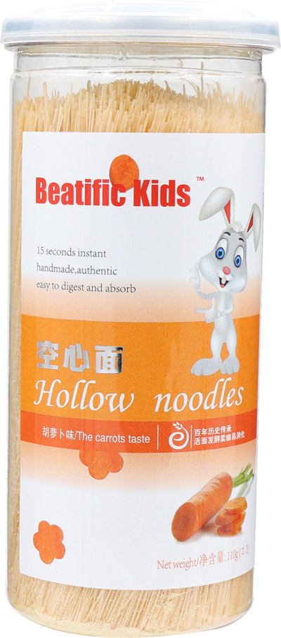 Beatific-Kids胡蘿卜味空心面