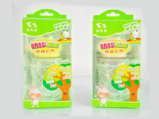 史代爾防摔晶鉆玻璃奶瓶120ml