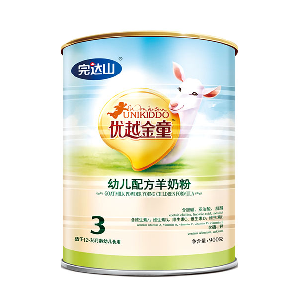 完達山優(yōu)越金童嬰兒配方羊奶粉(3段)