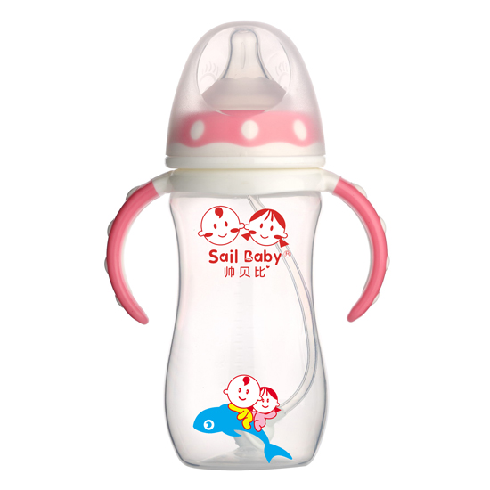 帥貝比PPSU奶瓶粉色