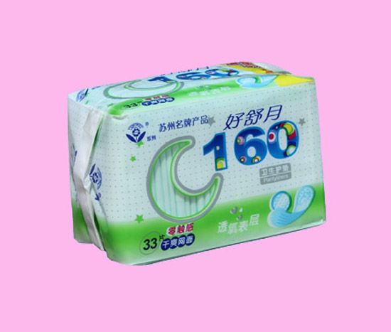 好舒月干爽網(wǎng)面160MM護墊