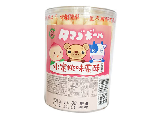 品味本鋪水蜜桃味蛋酥餅干