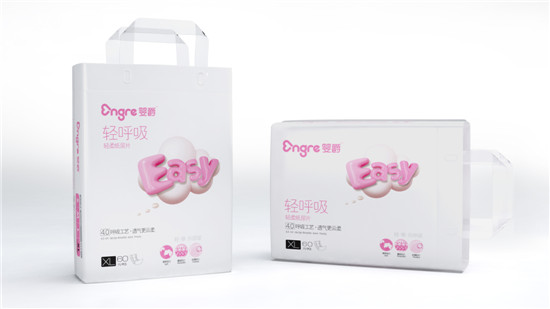 嬰爵輕呼吸輕柔紙尿片XL60