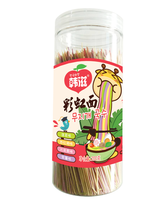 韓滋彩虹面紅色