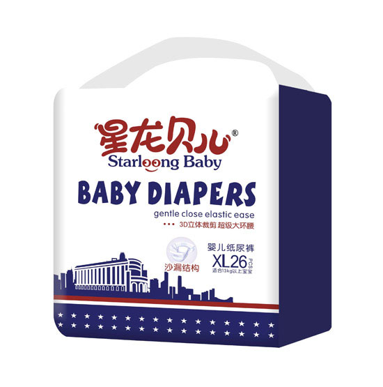 星龍貝兒嬰兒紙尿褲XL26片