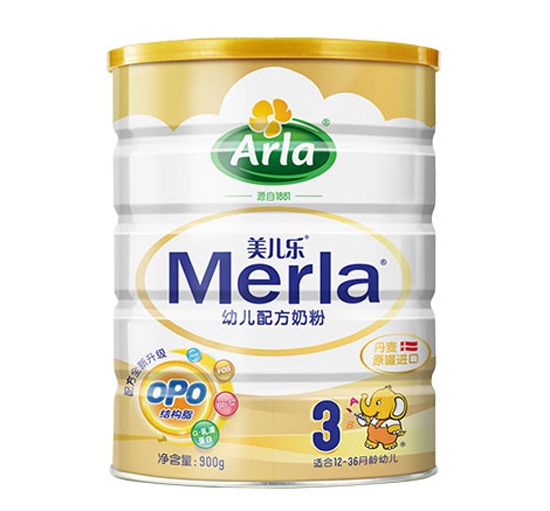 美兒樂(lè)配方奶粉3段