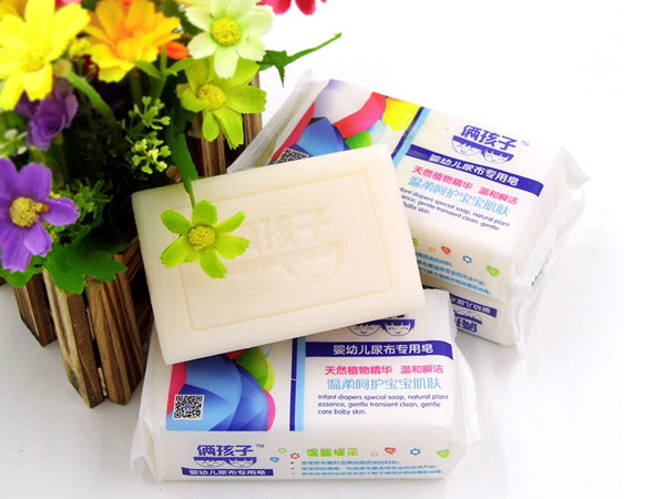 倆孩子嬰幼兒尿布專用皂