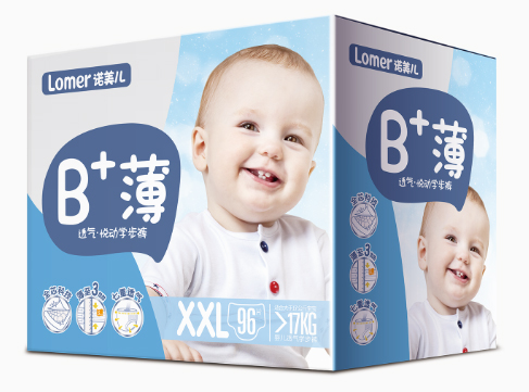 諾美兒B+薄拉拉褲XXL96片