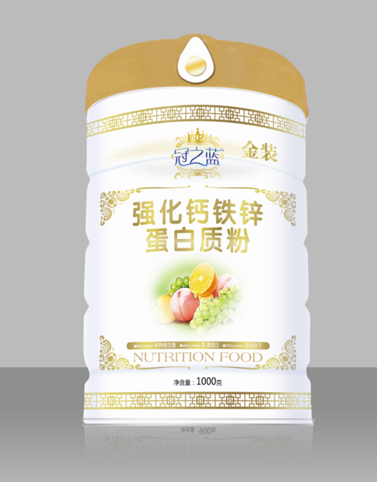 冠之藍強化鈣鐵鋅蛋白質粉