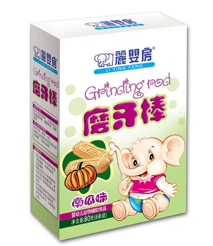 麗嬰房磨牙棒南瓜味