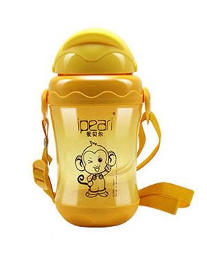 愛貝爾兒童背帶吸管水杯260ML
