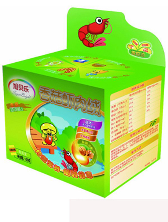 旭貝樂(lè)核桃油香菇蝦肉絨