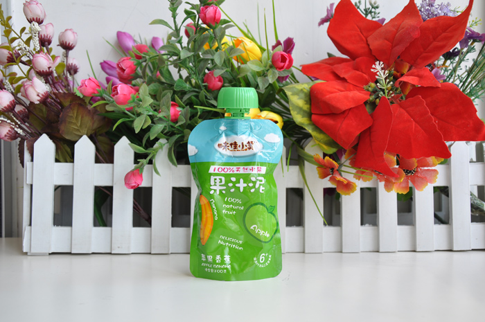 味佳小美嬰幼兒果汁泥蘋(píng)果香蕉