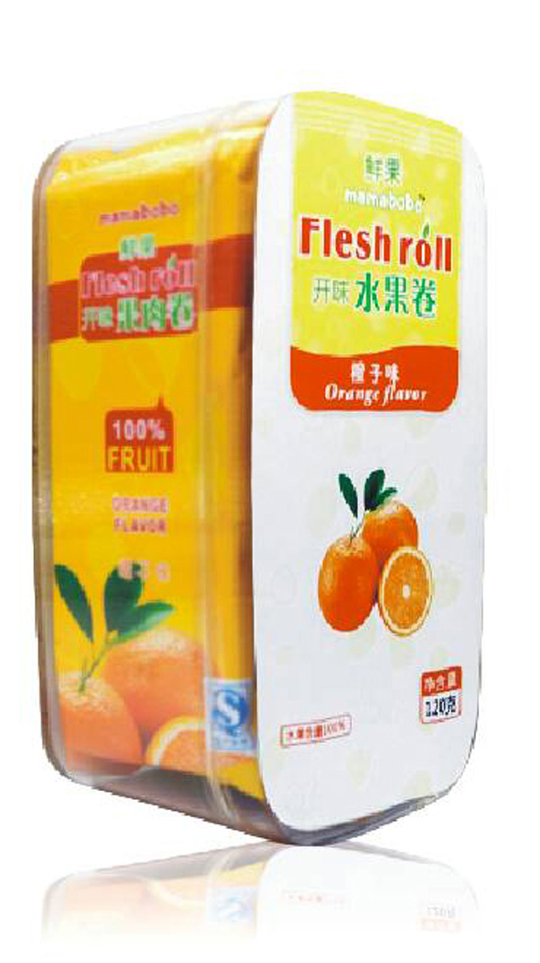mamabobo開味水果卷-橙子味