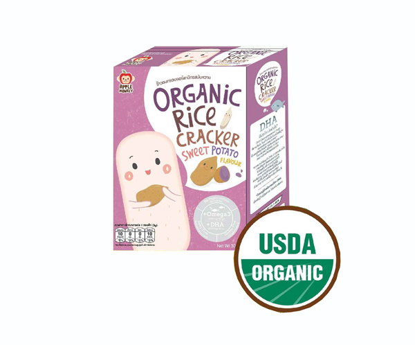 蘋(píng)果猴純天然米餅甜土豆味