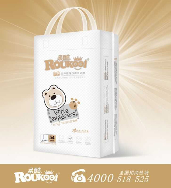 柔酷大環(huán)腰紙尿褲L