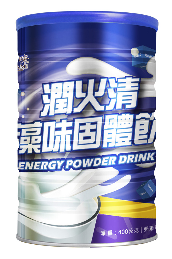 媽咪潤火清-藍藻味固體飲料