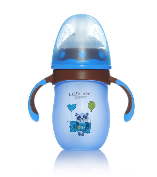 芭芘寶貝高硼硅包膠玻璃奶瓶 160ml