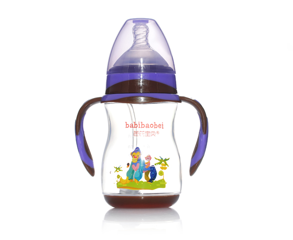 芭芘寶貝PP寬口徑奶瓶260ml