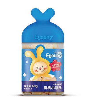 一揚有機小饅頭-牛奶口味