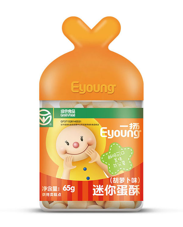 一揚(yáng)迷你蛋酥-胡蘿卜味