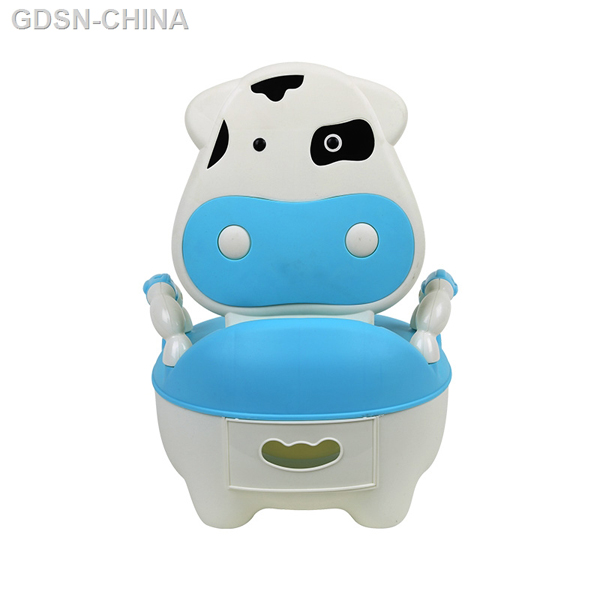 青蛙嘟迪奶牛坐便器藍色(升級版)